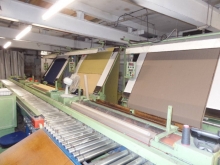 3 x 1.8m Gordon Warin Fabric Inspection with edge guidance, 1993 