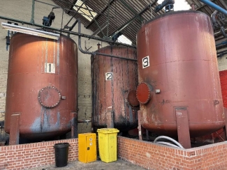 4 x 20,000 litres³ Latex Tanks, 1988 