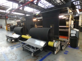 G3-TUF125 : 5 x 5.0m and 2.5m, Tufting Machines, Cut pile, 5-64 gauge each with creel, 1985 (Est)